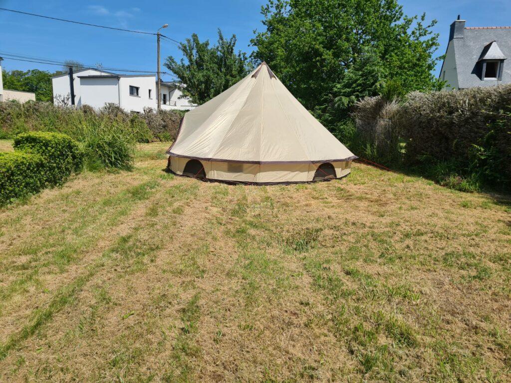 Notre Yourte pour nos consultations.